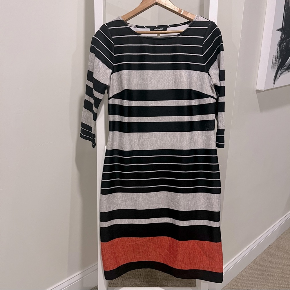Super cute 3/4 sleeve length Work Dress by Nine West